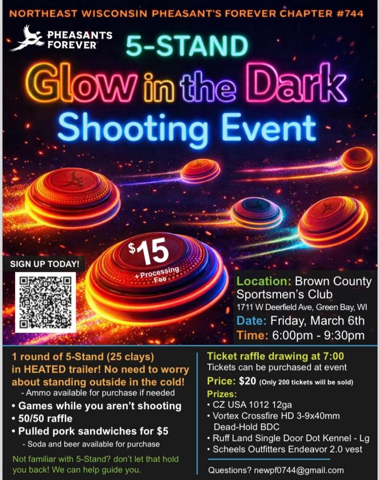 Glow in the Dark 5-Stand Event